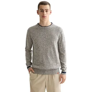 Scotch & Soda Melange Regular Fit Pullover - Brown - L