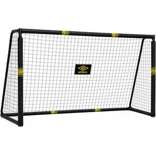 Umbro Fußballtor Schwarz/Gelb 240 x 160 x 85 cm