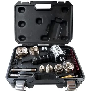 Southwire MPXD-SD Max Punch XD Knockout mit Edelstahl-Schablonen – 1,27 cm – 5,1 cm Set, schwarz