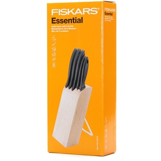 Fiskars Essential Knife block and knives set