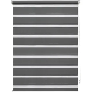 GARDINIA EASYFIX Doppelrollo mit Montageschiene,