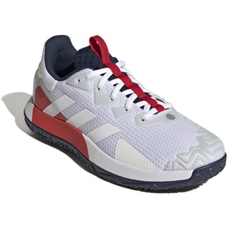 Adidas SoleMatch Control Omnicourt weiss/rot Herren