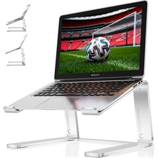 Bild Laptop ständer Höhenverstellbar Aluminum, Computer Stand erhöhung, Kompatibel für Notebook(10-16Zoll) einschließlich MacBook Pro/Air Surface Lenovo Hp Asus Acer Dell MSI Samsung