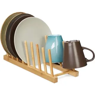 Tellerständer aus Bambus