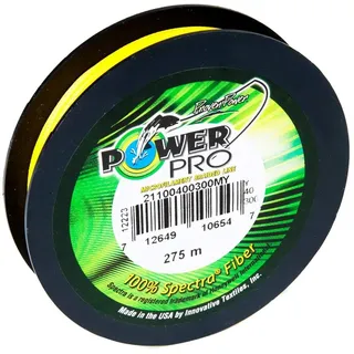 Power Pro Spectra Geflochtene Schnur 275 M / Yellow - 0.130 mm