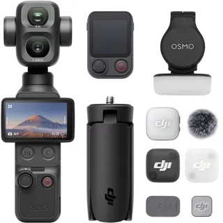 DJI Osmo Pocket 4P Vlog Combo Schwarz