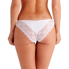 Pretty Polly, Damen Taillenslip Natasha-Brazilian, Weiß, Gr. 42 (Herstellergröße: Medium)