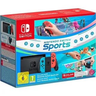 Nintendo Switch 32 GB Mehrfarbig + Nintendo Switch Sports Set