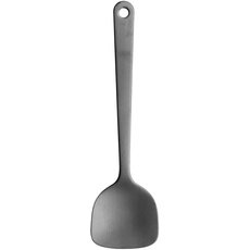 Gastromax Wok Löffel Chef's Woklöffel-Professionelle Küchenhelfer-BPA-frei-Grau, Plastic, Metallgrau, Eine Grösse