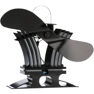 Ecofan BelAir Wärmebetriebener Ofenventilator – Niedrigtemperatur-Technologie – Stark 140 CFM - Ideal für Gas Und Pelletöfen – Effiziente Luftzirkulation & Brennstoffeinsparung