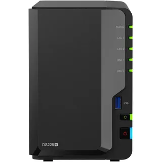 Synology DS225+ Leergehäuse Schwarz
