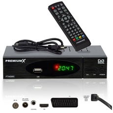 Bild Kabel Receiver DVB-C FTA 530C Digital FullHD TV Auto Installation USB Mediaplayer SCART HDMI Kabelfernsehen für jeden Kabel-Anbieter