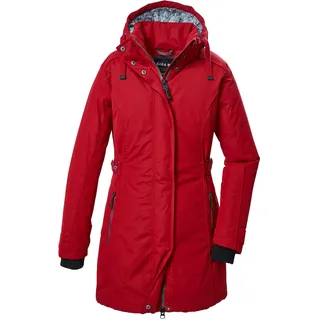 G.I.G.A. DX Damen Funktionsparka/Parka wasserdicht mit abzippbarer Kapuze GW 70 WMN PRK, tiefrot, 46,