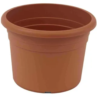 Topf CILINDRO Ø35x24,6 cm, terracotta Pflanzen Blumentopf Kübel Bodenlöcher neu
