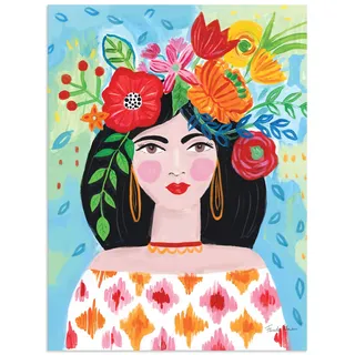Artland Wandbild "Boho Girl I" Bilder von Frauen 1 Stk. tlg. als Alubild, Leinwandbild, Poster, Wandaufkleber in verschied. Größen, farbe bild(er): farbig
