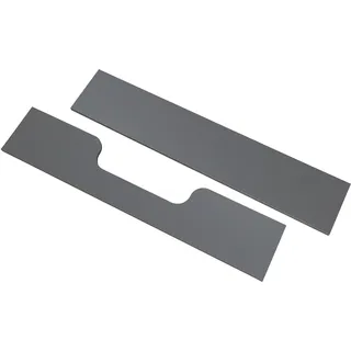 Mats Baby:Ko.Grau Melamin,Umbaubettseiten m. Einstieghilfe - Grau