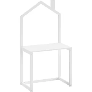 Vipack Kinderschreibtisch Dallas 100 x 150,6 x 50 cm Kiefer massiv weiß lackiert