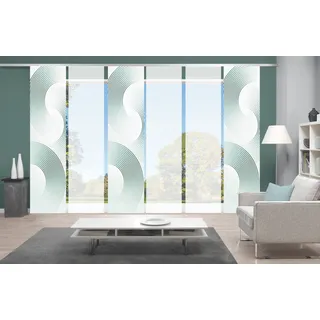 Vision »BEXON« Paneelwagen 6 Stk. tlg. SET,SCHIEBEVORHANG,BAMBUS,DIGITALDRUCK