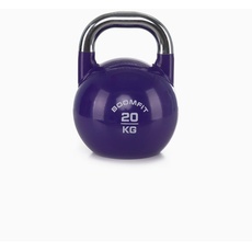 BOOMFIT Unisex-Erwachsene Kettlebell de Competición 20Kg Wettkampf 20 kg, Purple, One Size