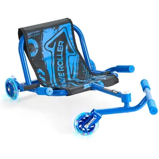 Vevor Drifter Trike Dreirad 90 kg, Dreiradscooter 106 x 52 x 43cm, Kinderfahrzeug Dreirad für Kinder ab 10 Jahren, fährt auf allen harten Oberflächen im Innen- und Außenbereich, blau