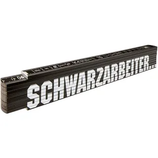 Stabila Zollstock Type 707 P Schwarz 2 m