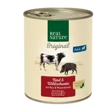 REAL NATURE Adult Rind & Wildschwein 6x800 g