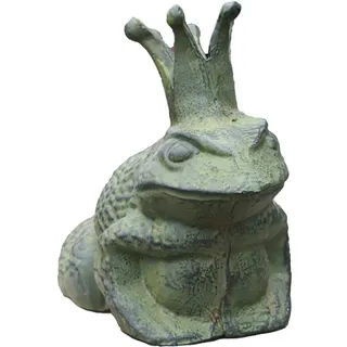 WAYUTO Gusseisen Frosch Statue Sitzender Frosch Figur Frosch Skulptur Figur Frosch Türstopper Frosch Ornament für Garten, Hof, Terrasse, Rasen und Teich Dekoration