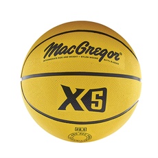 MACGREGOR Basketball, mittlere Größe, Mehrfarbig, gelb, Intermediate