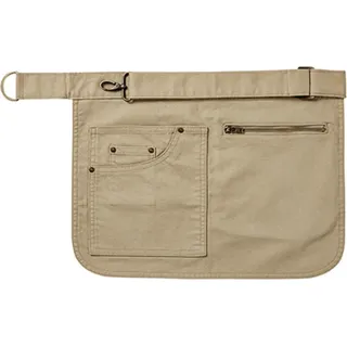 Premier Workwear PR138 | Schürze Metro Utility Hip Apron, 31 x 32 cm - Farbe: Khaki (ca. Pantone 7536C) - Größe: 31 x 32 cm - Grün
