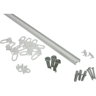 GARDINIA Aluminiumschiene weiß, 210 cm