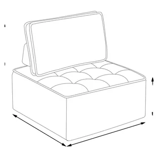 Einzelsofa, modernes Design, platzsparender Komfort, DUNKELGRAU, Ein Platz