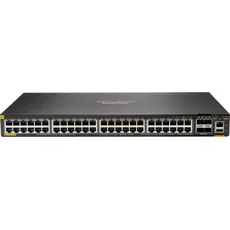 Bild von Aruba 6200F 48G Class4 PoE 4SFP+ 740W Managed L3 Gigabit Ethernet (10/100/1000) Power over Ethernet (PoE) 1U