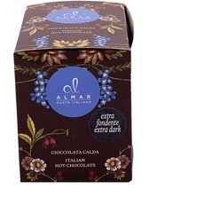 Almar italienische heiße Schokolade Cortina ZARTBITTER-SCHOKOLADE - (15x30 g) Einzeln Portionsbeutel, 450 g