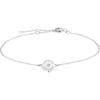 Liebeskind Berlin Armband mit Zirkoniastein aus Edelstahl silber LJ-0550-B-20 Größe 19 cm