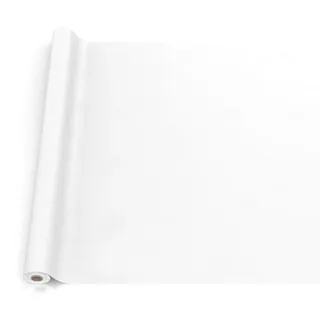 ANRO Wachstuch-Tischdecke abwaschbar 100 x 140 cm Weiß