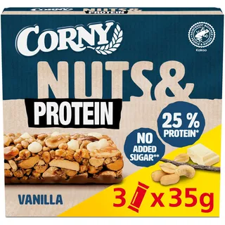 CORNY Proteinriegel Vanille Riegel 105 g
