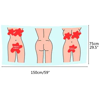 Strandtuch, Badetuch, weiches Mikrofaser Strandtuch