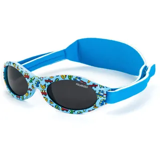 Kiddus Baby Sonnenbrille für Jungen und Mädchen, 6-18 Monate, Maximale Sicherheit, Verstellbares Neoprenband, 100% UV400 Schutz CAT3, Bequem und Flexibel
