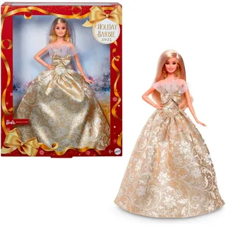 Mattel Barbie Signature Holiday Barbie Blonde