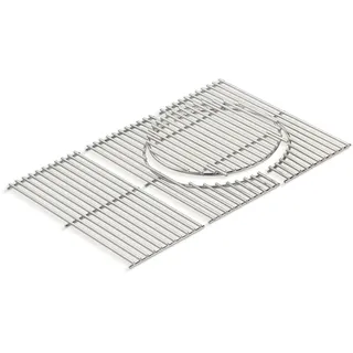Enders® Switch Grid Rost-in-Rost System aus Edelstahl für Enders® Monroe Pro SIKR 3, Grillrost, optionale Einsätze, Sear Grate, Pizzastein, Grillpfanne und Geflügelbräter, Dutch Oven, Wok, #7853