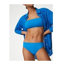Womens M&S Collection Bas de bikini échancré - Bright Blue, Bright Blue - 24