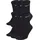 Everyday Cush Crw Socken Black/White 46-50