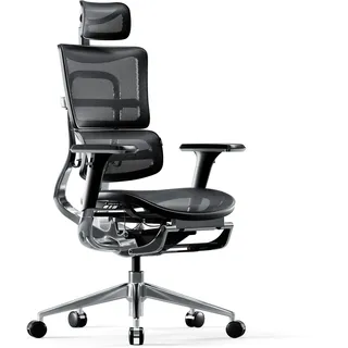 Diablo Chairs Diablo V-Master Netzstoff Schwarz