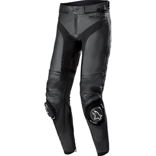 Alpinestars Missile V3 Lederhose - Schwarz/Schwarz - Kurz