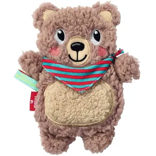 moses. Kleine Kuschelhelden Kirschkernkissen Kleiner Bär, Wärmekissen mit Überzug, Wärmekissenbezug im süßen Teddybären Design, abnehmbares und waschbares Kuscheltier für Babys und Kinder