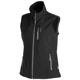 CMP Damen Softshell Weste (Größe 3XL, schwarz)