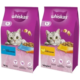 Whiskas Adult Trockenfutter mit Huhn 14 kg