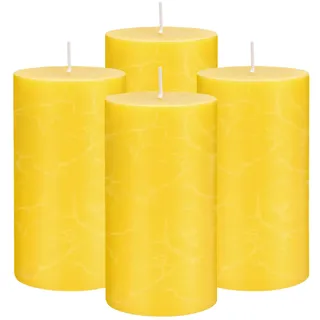 Citronella Kerze Outdoor, 4PC Outdoor Kerze, 120 Stunden Garten Kerzen Für Camping, Picknick, Balkone, Schlafzimmer, Wohnzimmer,Lang Anhaltende Brenndauer,Rauchfrei, Frischer Duft [Energieklasse