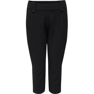 ONLY CARMAKOMA Carsania Button Capri Schwarz XL