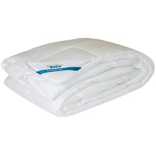 Beco Kunstfaserbettdecke »Antibac« Füllung 100% Polyester Bezug Microfaser 1 Stk. tlg. Ideal für Hausstauballergiker und Personen mit hohen Hygieneansprüchen Beco weiß B/L: 155 cm x 220 cm